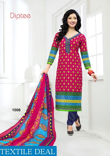 Diptee print cotton printed wholesaler